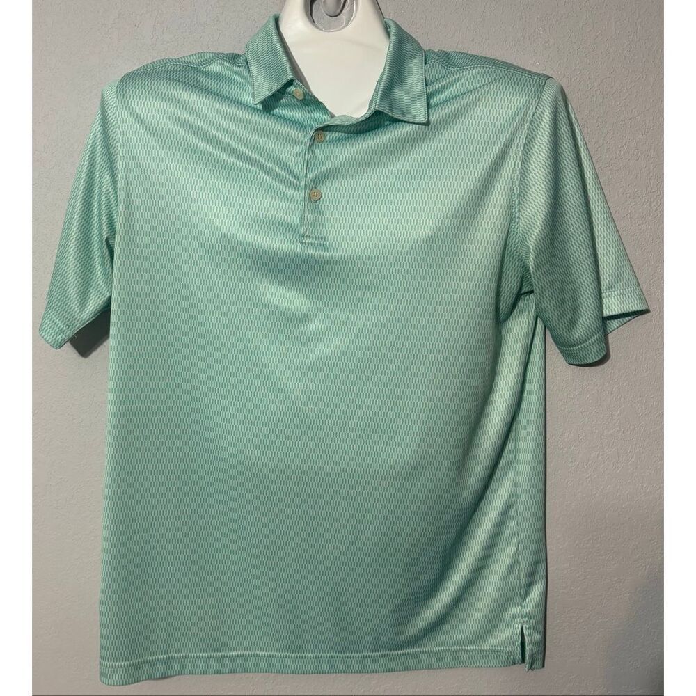 Walter Hagen Essentials Golf Polo Shirt Light Green Performance Mens Medium